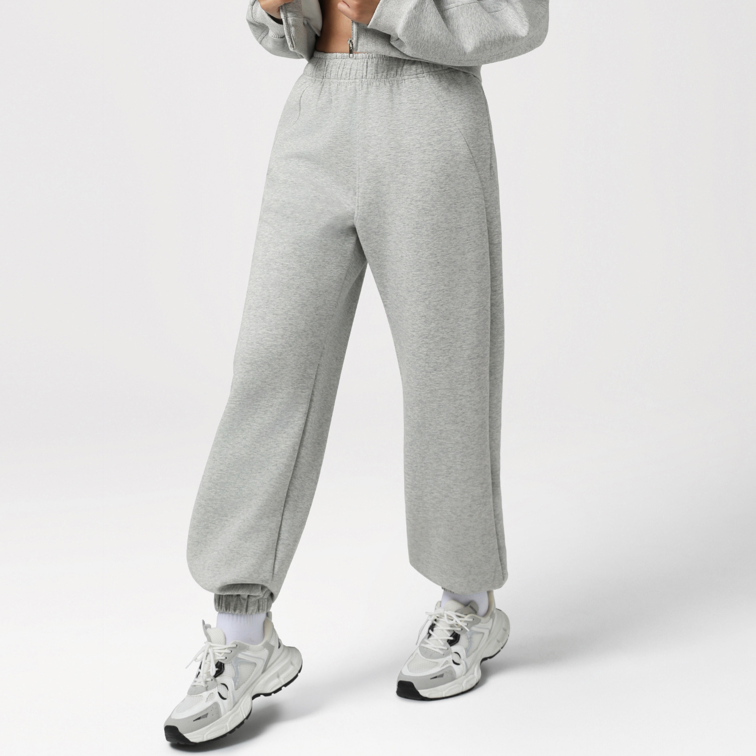 Pants-Heather Grey