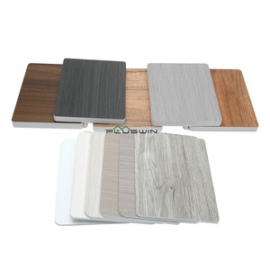PLUSWIN yeni varış PVC duvar paneli PVC dekorasyon paneli ahşap/mermer/kumaş/METAL PVC levha