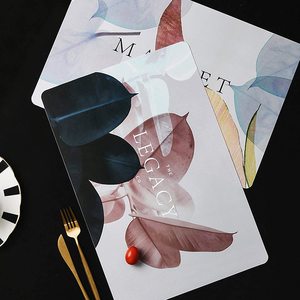 彩色印花PP塑料垫无毒塑料桌垫耐用PP厨房餐垫 - Product Image 5