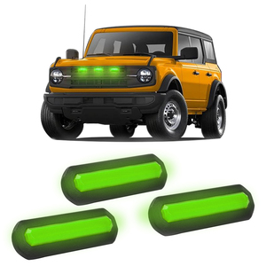 Bluetooth APP kontrolü ile Ford Bronco için 2025 N2 RGBW LED ızgara ışık kiti, 5 ışık modları, yüksek parlaklık ve renk değiştirme - Product Image 5