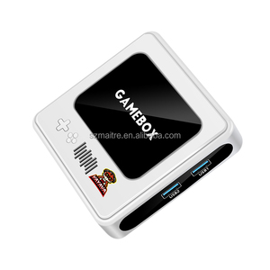 G10ビデオゲームコンソールAndroidTVHDゲームボックスWiFi接続3Dリモートコントロールゲームプレーヤーワイヤレスゲームパッドクラシックゲーム