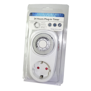 New Designed Time Controller 24 Hour Grounded 7 Day Dual Outlet Digital Timer For Grow Light - Product Image 6