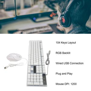 Factory Customized Set New <strong>Custom</strong> Language Teclado Klavye RGB LED Backlight Machinery Gaming <strong>Keyboard</strong> Mouse Combo - Product Image 5