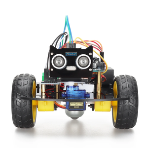 2WD Kit di automazione Robot intelligente per la versione completa di Kit di avviamento pubblicitario ESP8266 D1 programmazione Wifi Robot di codifica da te