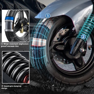 אופנוע חשמלי במהירות גבוהה 1000w 2v קטנוע חשמלי קטן עם מכונית סוללה חזקה
