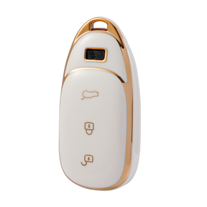 TPU Premium Soft Car <strong>Key</strong> Case Cover Shell for LEADING IDEAL Lixiang L8 L9 ONE <strong>Key</strong> Ring Keychain Bag Accessory - Product Image 1
