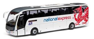 New Cheap High Realstim 1/76 Diecast Long-distance Coaches Models Scale Bus Model for Promotional Gift - Product Image 3
