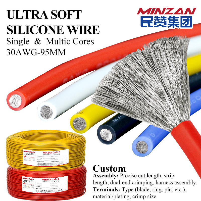 Silicone wire