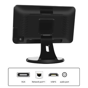 Ordenador de sistema POS todo en uno de 15,6 pulgadas con pantalla táctil Android para software minorista en caja registradora de tienda de restaurante