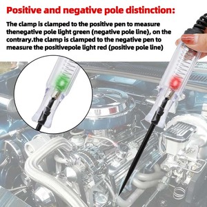 6V 12V24Vカートラック電圧回路テスター自動車診断プローブテストペン電球電気測定ペン修理ツール