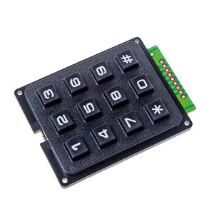 3x4 矩阵键盘模块 4 × 3 矩阵阵列键盘模块 12 个按键开关DIY - Product Image 4