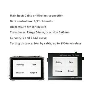 Cabo ou conexão sem fio Host principal SLPT WIFI carga estática equipamento de teste dinâmico para o teste pilha concreto
