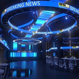Yüksek çözünürlüklü 360 eğrisi P1.5 pp2.5 P2.5 P4 Led yumuşak ekran kapalı 3 D reklam ticaret Led ekran esnek ekran - Product Image 1