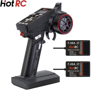 HohoCT-6A CT-4A 6CH 4CH 2.4GHz radyo sistemi verici uzaktan kumanda ile F-06A F-04A 6Ch alıcı için RC araba tekne tankı - Product Image 2