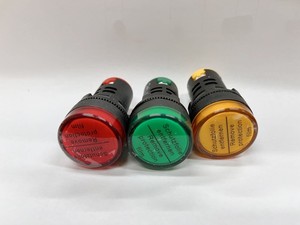 Led gösterge işığı elektrik kırmızı Neon AD16-22DS Led sinyal gösterge ışığı 220 V 22MM vida terminali - Product Image 6