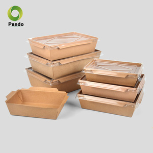 Прозрачные крышки для упаковки еды, коробки для закусок и десертов, одноразовые контейнеры для ресторанов и еды на вынос - Product Image 4