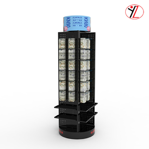 A buon mercato in metallo rotativo espositore produttore controsoffitto rotatorio Pegboard espositore, personalizzabile il vostro marchio - Product Image 6