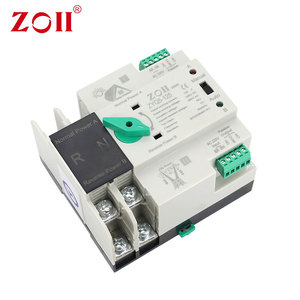 Din ray 2P 3P 4P Mini ATS çift güç otomatik Transfer anahtarı elektrik seçici anahtarları 125A jeneratör güneş sistemi kullanımı için - Product Image 1