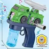 Bubble bazooka for Kids Adults DIY disassembly shell truck bubble gun for Summer Water Fighting Party