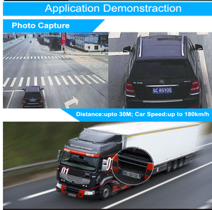 HD車両ナンバープレートビデオレコード同軸カメラ車両<span class=keywords><strong>ANPR</strong></span>ナンバープレート認識LPRIPカメラシステム - Product Image 4