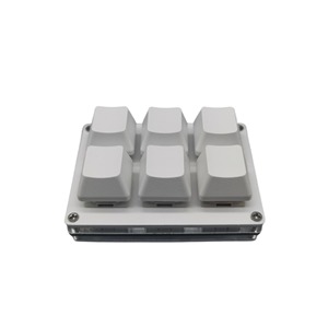 Wired Mini 6-<strong>Key</strong> <strong>Keyboard</strong> Mechanical Gaming <strong>Keyboard</strong> 6 <strong>Key</strong> RGB Programming <strong>Keyboard</strong> for Windows Mac IOS Android - Product Image 1