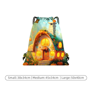 Promotion Light Backpack Custom <strong>Nylon</strong> Non Woven Cotton Canvas Shopping Bag Polyester Fabric Drawstring Bag Draw <strong>String</strong> Bag - Product Image 4