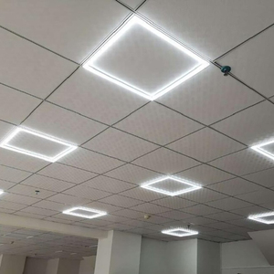 เพดานติดตั้งปิดภาคเรียนอลูมิเนียมไฟ Led แผง2X2 2X4 60X60 1200X300 48W Led กรอบแผงไฟ - Product Image 1