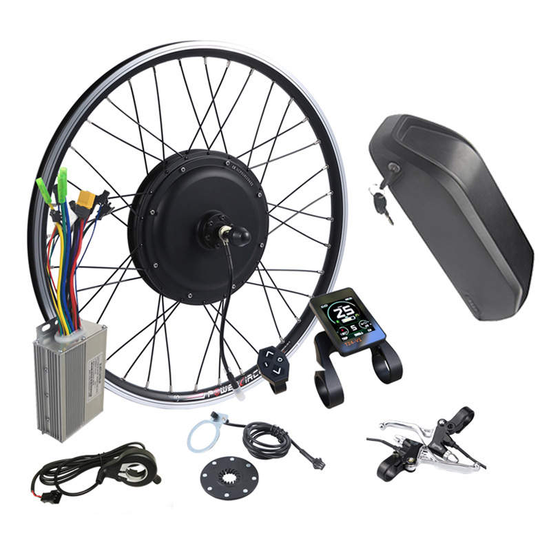 48V1000W kit with 12.5Ah battery Black