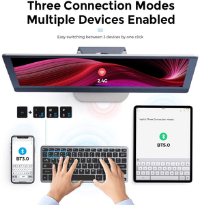 Conjunto de teclado y ratón inalámbrico para oficina en casa, combinación de teclado y ratón USB para regalo