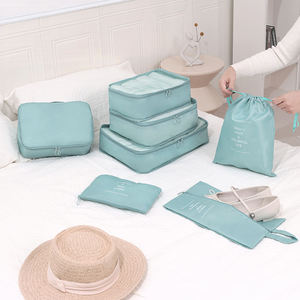Hot Bán OEM Tùy Chỉnh Kích Thước Hành Lý Đóng Gói Tổ Chức Cubes Đóng Gói Chất Lượng Cao 7Pcs Đặt Du Lịch Hành Lý Tổ Chức - Product Image 3