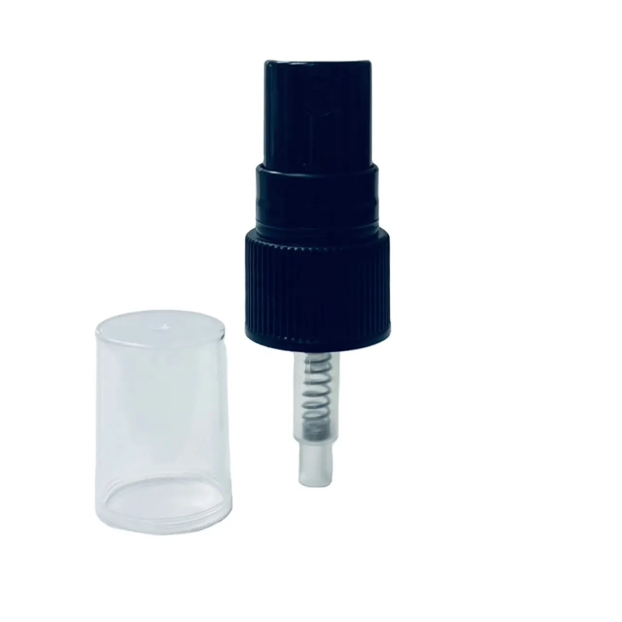 0.12 cc 18/410 spruzzatore di profumo con pompa a spruzzo per nebulizzazione Fine in plastica di alta qualità con mezzo tappo in PP