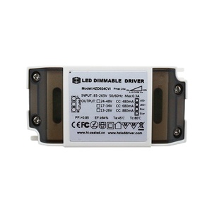 0-10V/<strong>PWM</strong> Dimmable <strong>Led</strong> Down Light <strong>Driver</strong> <strong>Input</strong> 100-265v to 24+48V Dc Dimming Constant Current <strong>Led</strong> <strong>Driver</strong> - Product Image 1