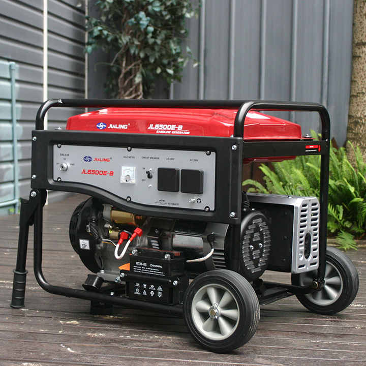 Jialing generator listrik portabel bensin 3kw 3kva 5kw 5kva 8kw 10kw generador electrico power bensin generator set untuk rumah