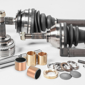 Tự bôi trơn du bushings oilless trượt mang Đồng trở lại PTFE đồng bằng tay áo vòng bi cho các bộ phận trượt máy móc - Product Image 6