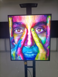 22&quot;inch LED LCD 1:1 square Screen 1920x1920 WIFI <strong>Network</strong> Android Display Advertising Screen for Shopping Mall Exhibition Gallery - Product Image 4