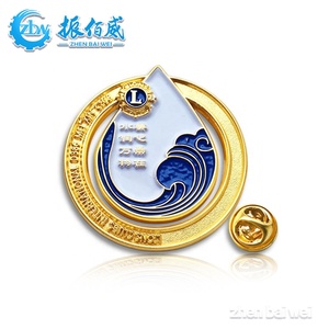 Ghim Cài Ve Áo Kim Loại Tùy Chỉnh Chất Lượng Cao Biểu Tượng Trâm Cài Câu Lạc Bộ Sư Tử Cá Tính Ghim Cài Mũ Bán Sỉ - Product Image 5