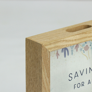 OEM Retro Tabletop Picture <strong>Frame</strong> Rustic Wood Style Wall Hanging <strong>Square</strong> 5X5 6X6 <strong>7X7</strong> 8X8 10X10 12X12 Inch UV Printed - Product Image 4