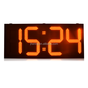 Jhering Outdoor 7-Segment-LED-Uhr mit Hoch temperatur-und Feuchtigkeit anzeige LED-Uhr Temperatur anzeige - Product Image 2