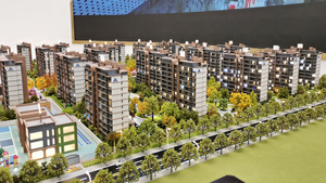 现代设计风格建筑比例模型微型建筑模型住宅建筑模型 - Product Image 2