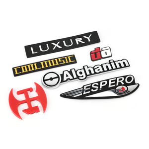 Làm cho xe của riêng bạn biểu tượng ABS nhựa Chrome mạ điện tự dính phù hiệu xe tự động biểu tượng cho xe - Product Image 1