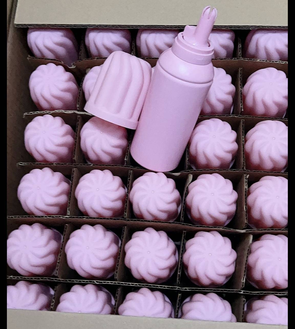 Pink bottle