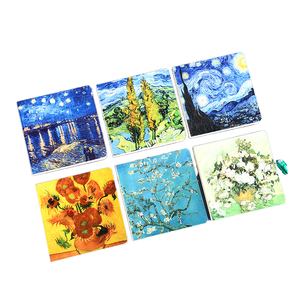 LISI Mini cuaderno impreso personalizado páginas en blanco cuaderno de bocetos diario de viaje bolsillo diario de tapa dura para niños Memo planificador lápiz - Product Image 1