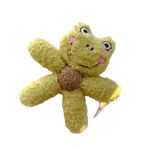 Juguete de gato de peluche de dibujos animados con hierba gatera estilo lindo cachorro masticar juguetes de peluche moler dientes resistente a mordeduras diversión para conejos - Product Image 4