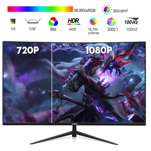 Tecmiyo จอมอนิเตอร์ LED, 75 100 165 180 240Hz FHD 27นิ้ว IPS PC จอมอนิเตอร์สำหรับเล่นเกม - Product Image 3