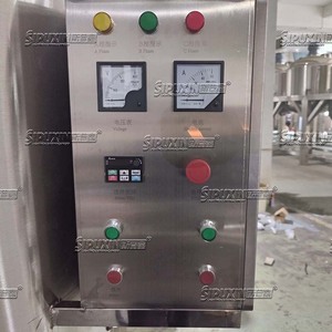SS304/316L endüstriyel Blender SPX elektrikli isıtma homojenleştirici mikser 220V sıvı kozmetik şampuan deterjan karıştırma makinesi - Product Image 2
