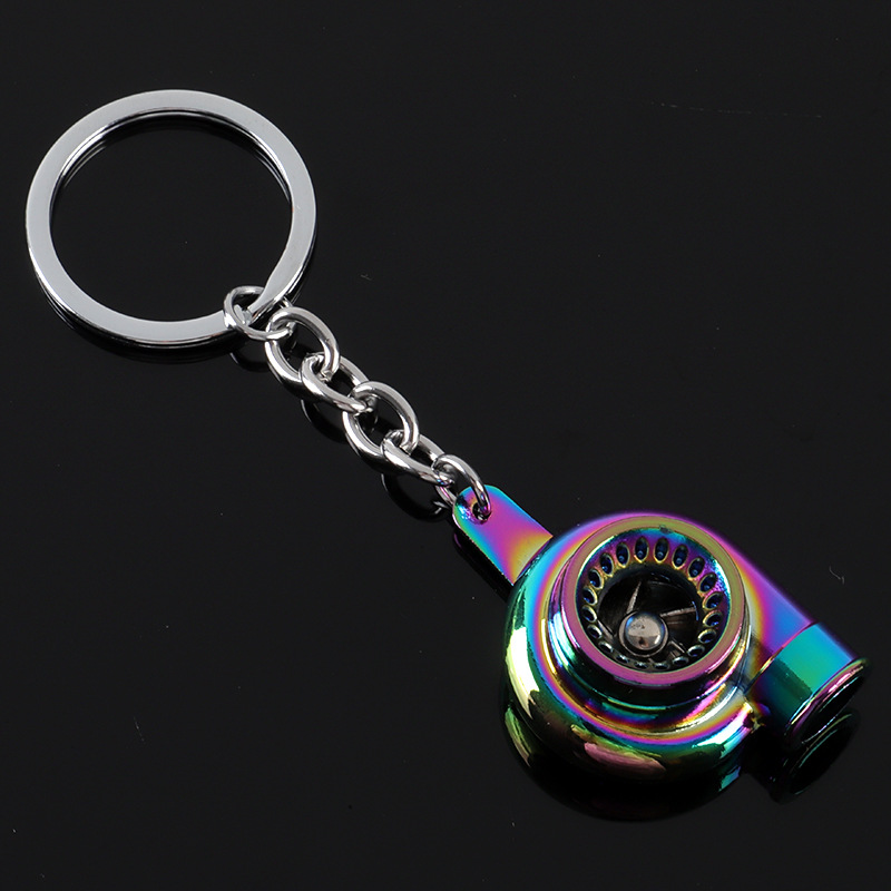 Porte-clés turbo coloré