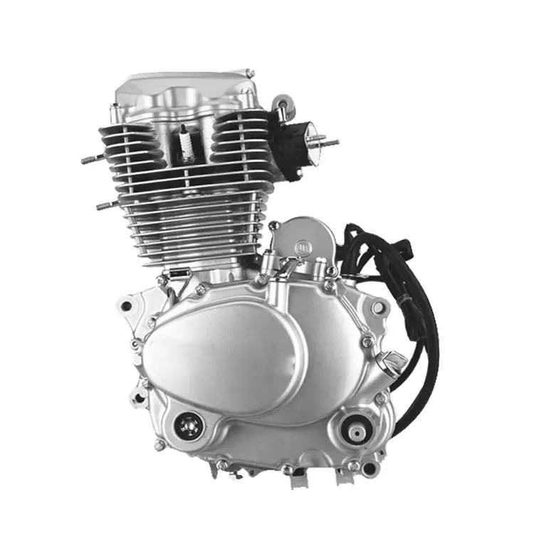 오토바이 엔진 공기는 혼다 Yamaha 엔진 어셈블리를 위한 1 개의 실린더 4 치기 163dml 엔진 CG200 를 냉각했습니다