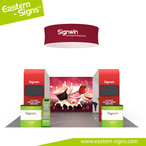 Pantalla publicitaria de aluminio con diseño personalizado, diseño de stand de exposición con carcasa plegable - Product Image 6