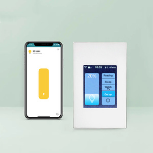 Lanbon L8 1 Gang 2 yollu 3 yollu Wifi güç izleme ile akıllı ışık anahtarı LED Dimmer akıllı anahtar - Product Image 3