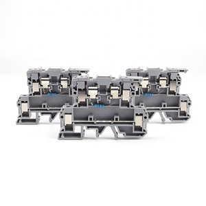 UKJ-4/2-2RDE de dos niveles, doble capa, alimentación eléctrica a través del Panel de instalación, fusible de tornillo, carril Din, bloque de terminales - Product Image 4
